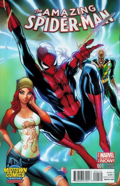 The Amazing Spider-Man, Vol. 3 #1Q – J. Scott Campbell Midtown Exclusive Variant