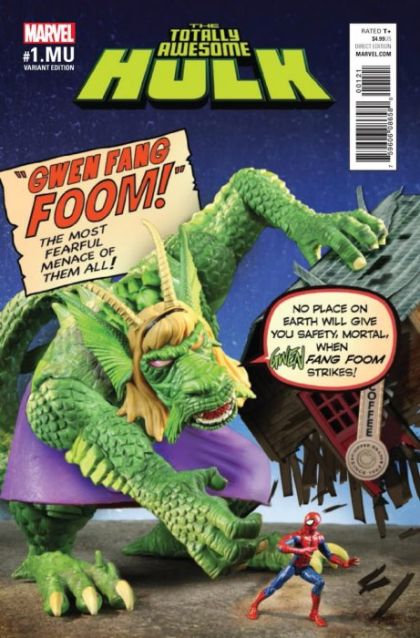 Totally Awesome Hulk #1.MU-B (Variant Alex Kropinak Gwenster Unleashed Cover)