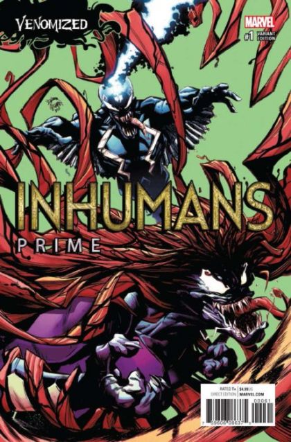 Inhumans: Prime #1F (Variant Ryan Stegman Venomized Cover)