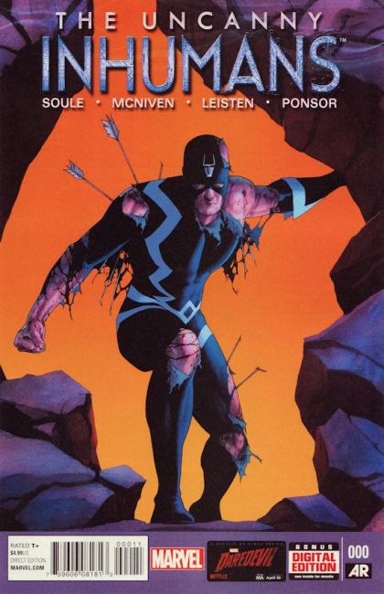 The Uncanny Inhumans #0A – End Times / Evolution (Steve McNiven Regular)