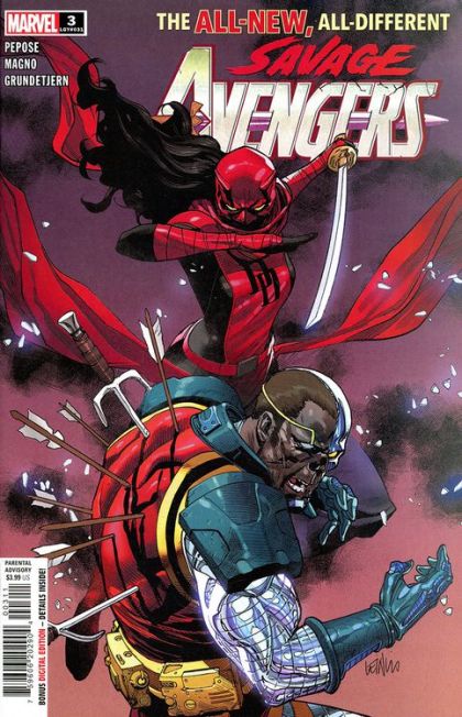 Savage Avengers, Vol. 2 #3A – The Devil’s Gauntlet (Regular Leinil Francis Yu Cover)