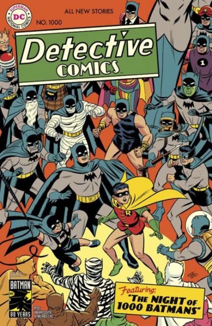Detective Comics, Vol. 3 #1000D – Batman's Longest Case (Michael Cho 1950's Variant)
