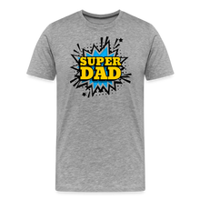 The 'Super Dad' Tribute Tee Men's Premium T-Shirt - heather gray