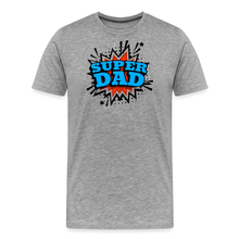 Dad Force One: Soaring in 'Super Dad' Style Men's Premium T-Shirt - heather gray