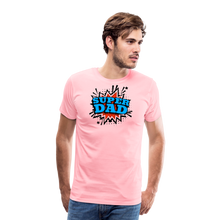 Dad Force One: Soaring in 'Super Dad' Style Men's Premium T-Shirt - pink