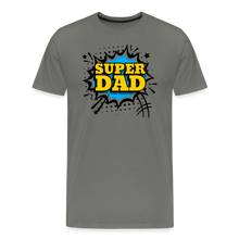 The Invincible Dad: Celebrating the 'Super Dad' Legacy Men's Premium T-Shirt - asphalt gray