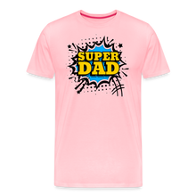 The Invincible Dad: Celebrating the 'Super Dad' Legacy Men's Premium T-Shirt - pink