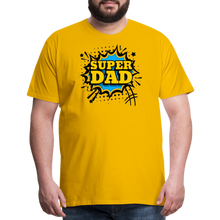 The Invincible Dad: Celebrating the 'Super Dad' Legacy Men's Premium T-Shirt - sun yellow