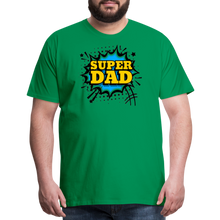 The Invincible Dad: Celebrating the 'Super Dad' Legacy Men's Premium T-Shirt - kelly green