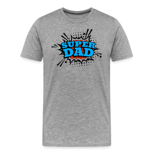 Defender of the Dad-verse: The 'Super Dad' Odyssey Tee Men's Premium T-Shirt - heather gray