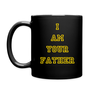 Galactic Guardian Mug: A Stellar Toast to Fatherhood Full Color Mug - black