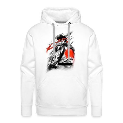 The Legendary Warrior Premium Hoodie - white