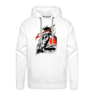 The Legendary Warrior Premium Hoodie - white