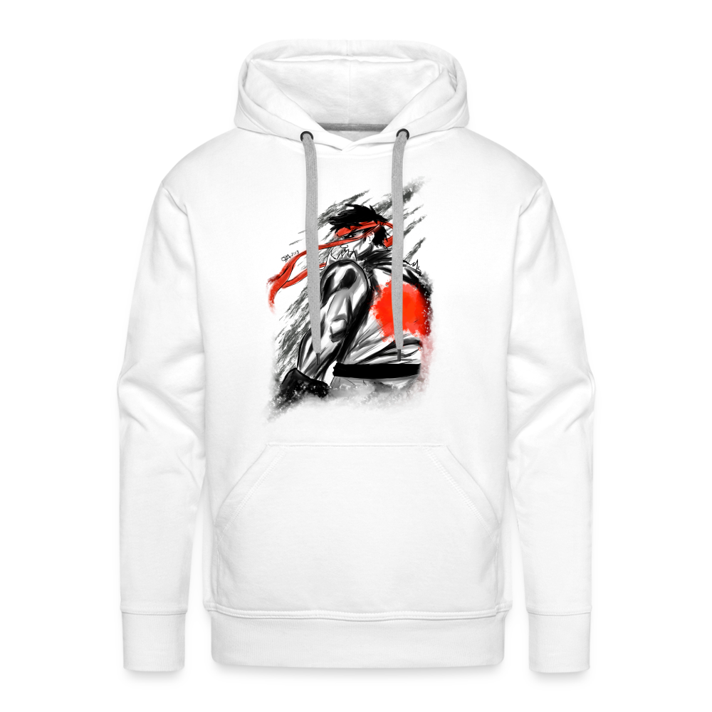 The Legendary Warrior Premium Hoodie - white