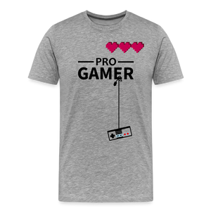 Elevate Your Game: The 'Pro Gamer' T-Shirt - heather gray