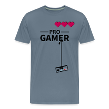 Elevate Your Game: The 'Pro Gamer' T-Shirt - steel blue