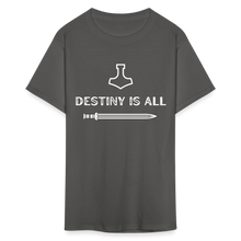 "Destiny is All" T-Shirt - charcoal