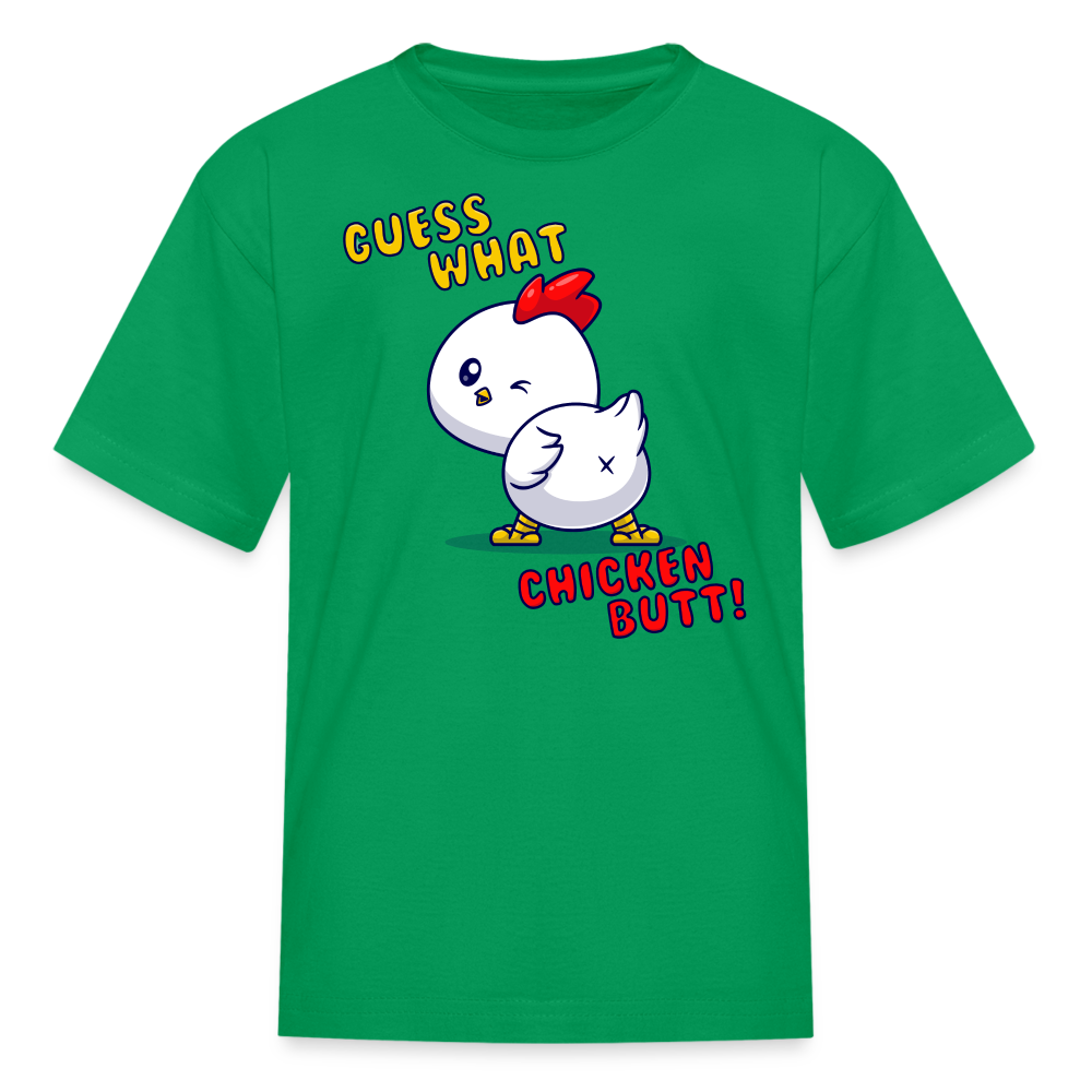 Cluckin Surprise The Guess What Chicken Butt Tee Kids T Shirt ShopSuperheroesUltimate