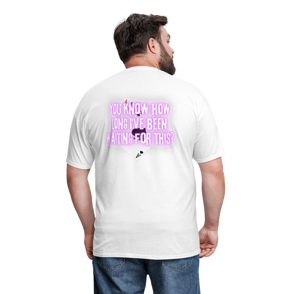 Gambit Woo I'm About To Make A Name" T-Shirt - white