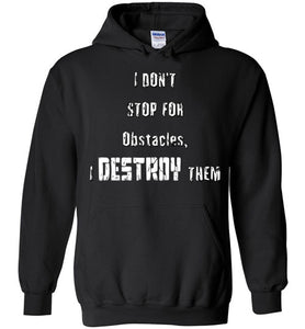 Destroy Obstacles - Fitness Motivation Tee