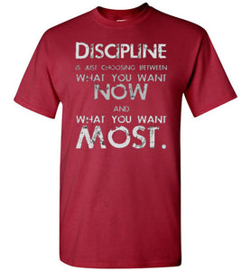 Discipline - Fitness Motivation Tee