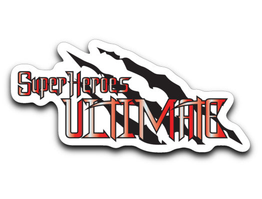 Show Your Love for Superheroes Ultimate Everywhere You Go with Our Logo Sticker