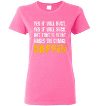 Make change HAPPEN - Fitness Motivation Tee