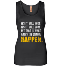 Make change HAPPEN - Fitness Motivation Tee