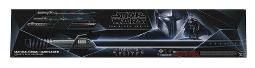 Star Wars The Black Series Mandalorian Darksaber Force FX Elite Lightsaber