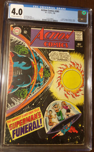 Action Comics #365 (1938) CGC Superman DC