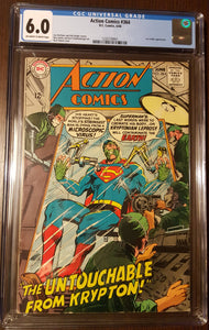 Action Comics #364 (1938) CGC Superman DC comics feat. Supergirl