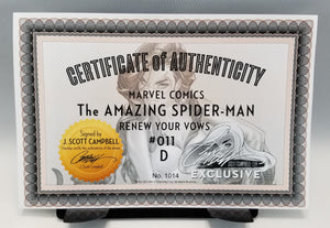 Amazing Spider-Man Renew Your Vows (2016) #11D J SCOTT CAMPBELL