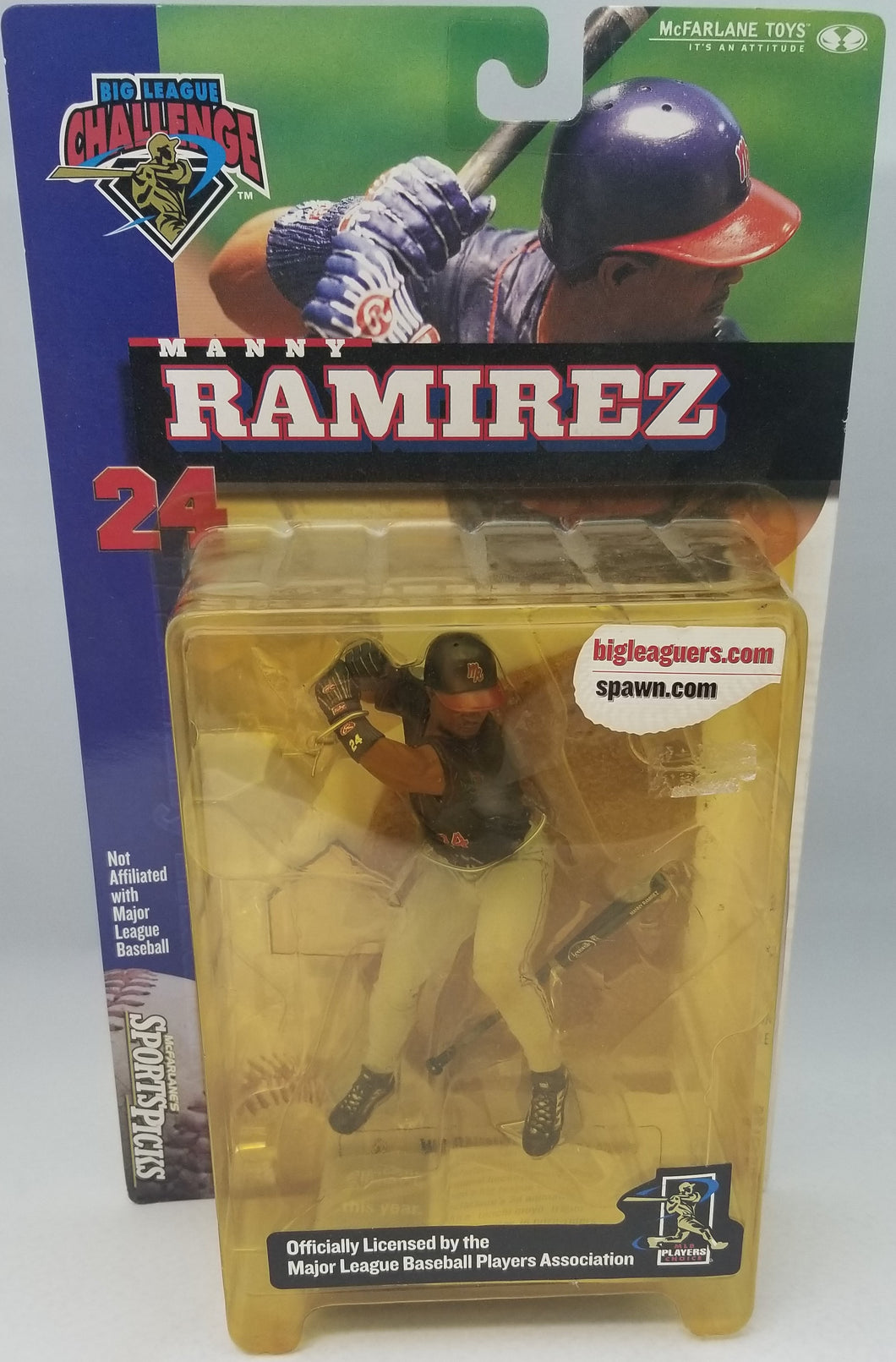 Vintage McFarlane Sportspicks: MLBPA B.L.C. Series 1 Manny Ramirez (Chase Variant) Action Figure