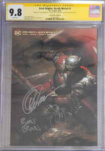 Dark Nights Death Metal #1 Ryan Brown Exclusive CGC 9.8