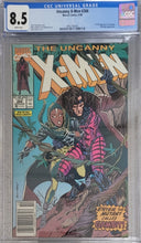 Uncanny X-Men #266 (1st full appearance of Gambit | Mystique appearance) (Newsstand) CGC 8.5