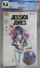 Jessica Jones #1 Netflix Custom Edition Mack Variant CGC 9.6