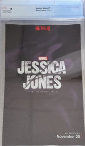 Jessica Jones #1 Netflix Custom Edition Mack Variant CGC 9.8
