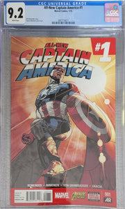 All-new Captain America #1 CGC 9.2