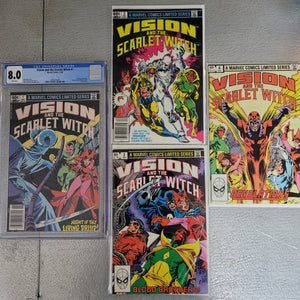 Vision and the Scarlet Witch (1982 1st Series) #1 Complete (1-4) CGC 8.0 WandaVision