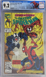 Amazing Spider-Man (1963 1st Series) #362 CGC 9.2