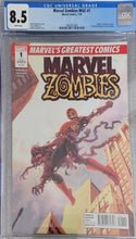 Marvel's Greatest Comics Marvel Zombies #1 CGC Amazing Fantasy #15 Cover