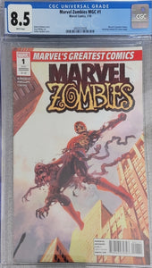 Marvel's Greatest Comics Marvel Zombies #1 CGC Amazing Fantasy #15 Cover