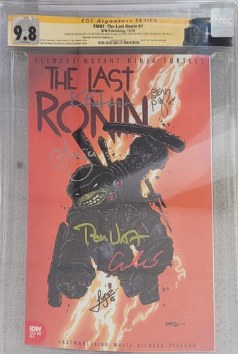 Teenage Mutant Ninja Turtles the Last Ronin #1 CGC 9.8 X6 SIGNED| 1:10 Retailer Incentive Edition A
