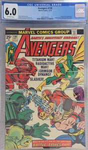 Avengers (1963 1st Series) #130 CGC