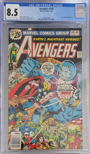 Avengers (1963 1st Series) #149 CGC