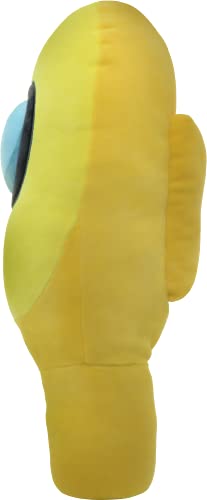 YuMe Official Among Us – Toikido 16-Inch Super-Soft Squishy Plush Toy – Yellow,One Size