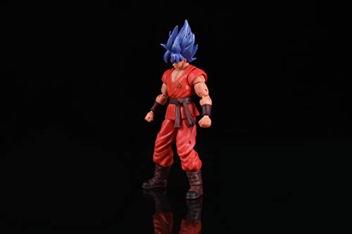 Dragon Ball Super - Dragon Stars - Super Saiyan Blue Kaioken x10 Goku, 6.5" Action Figure