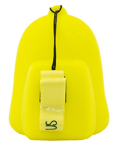 YuMe Among Us Official Toikido LED Light-up Crewmate Flashlight with Hand and Bag Strap Toys Keychain for Backpacks - Red & Yellow 2-Pack