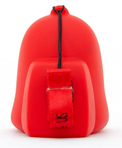 YuMe Among Us Official Toikido LED Light-up Crewmate Flashlight with Hand and Bag Strap Toys Keychain for Backpacks - Red & Yellow 2-Pack