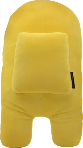 YuMe Official Among Us – Toikido 16-Inch Super-Soft Squishy Plush Toy – Yellow,One Size